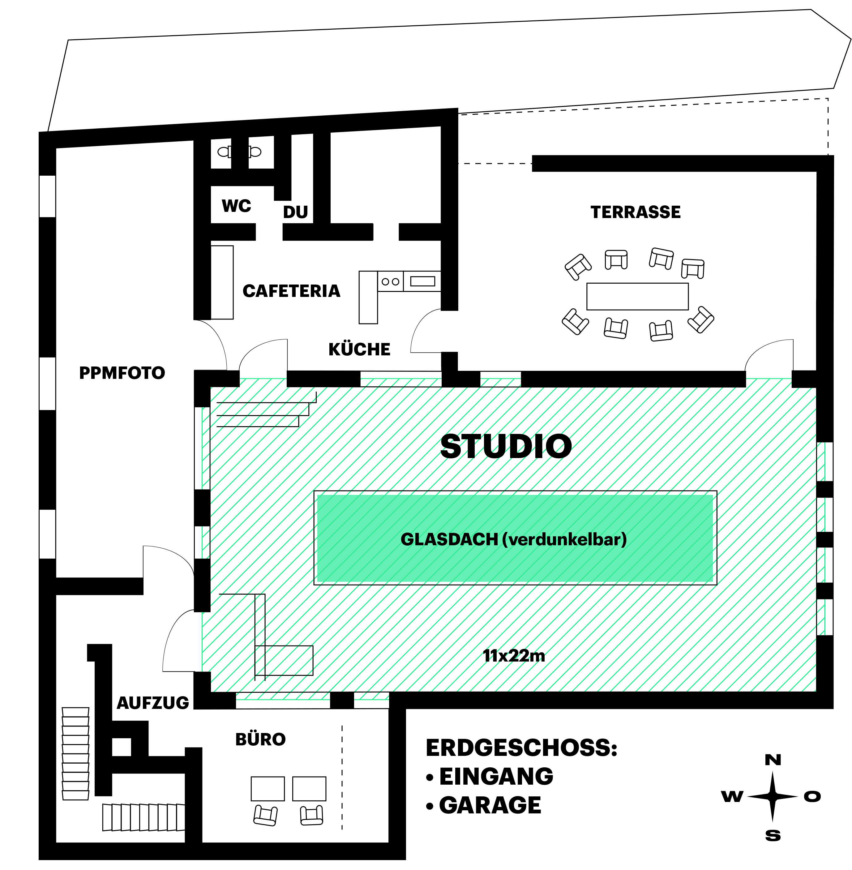 PPMNEXT Studio Plan, Grundriss